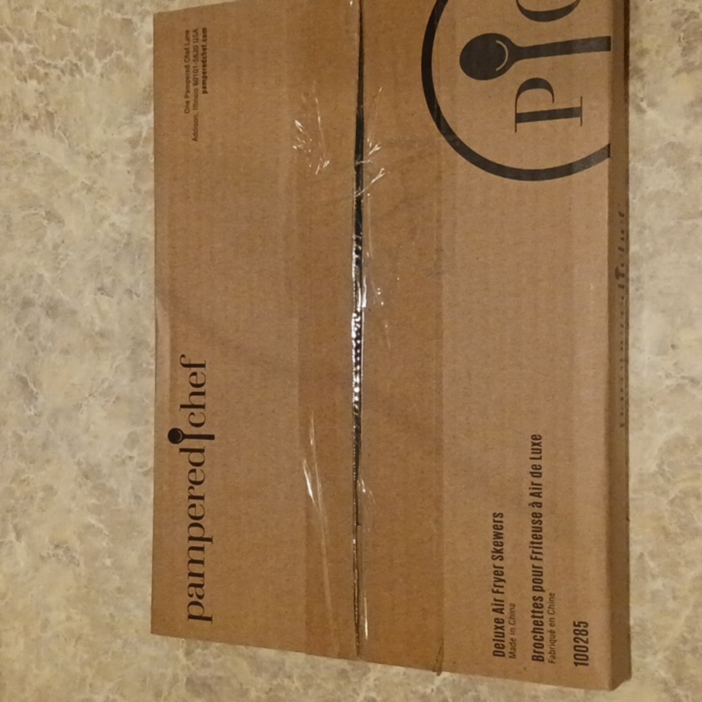 Pampered Chef Deluxe Air Fryer Skewer